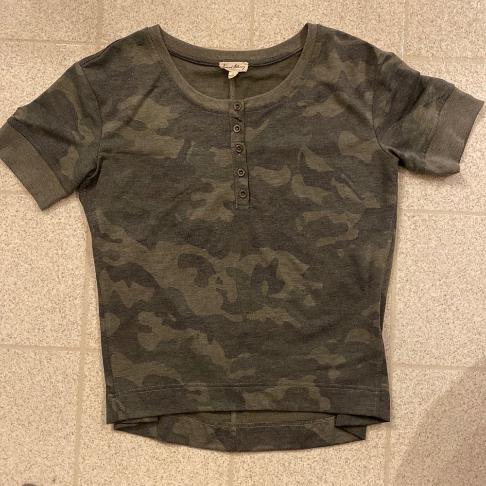 Camo Top